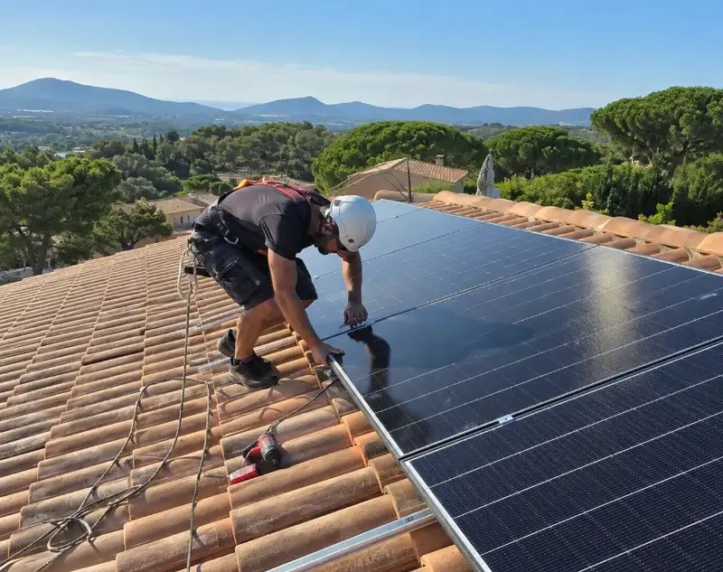 Installateur panneaux solaires Martignat — pose photovoltaïque sur toiture