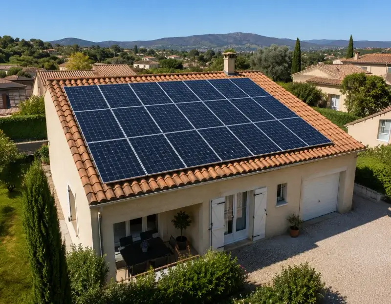 Prime à l'autoconsommation panneaux solaires Martignat — aide financière de l'État